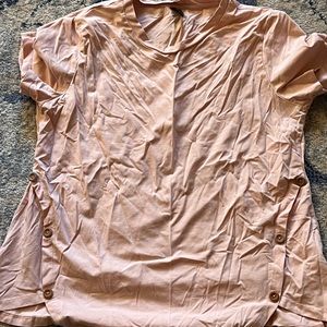 Pink maternity shirt lightly used excellent condition